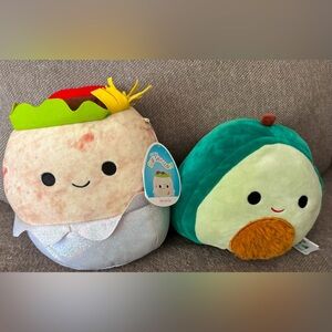 Squishmallow- food duo